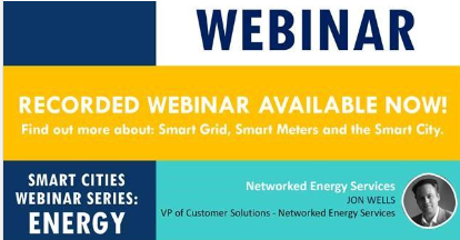 Smart Cities Webinar on ENERGY